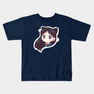 Social Anxiety Girl Kids T-Shirt